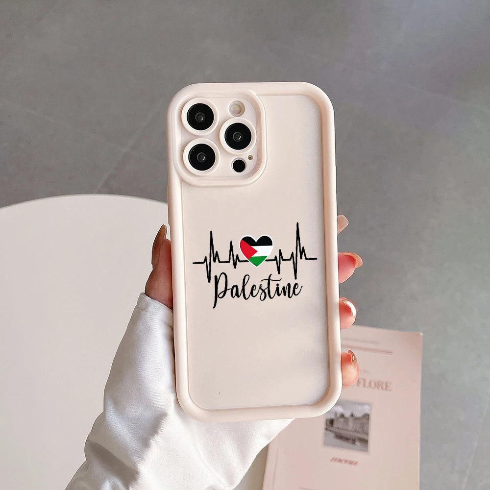 Coque Palestine noir & beige