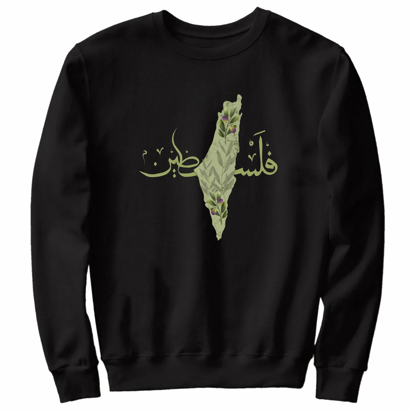 Pull noir & vert Palestine