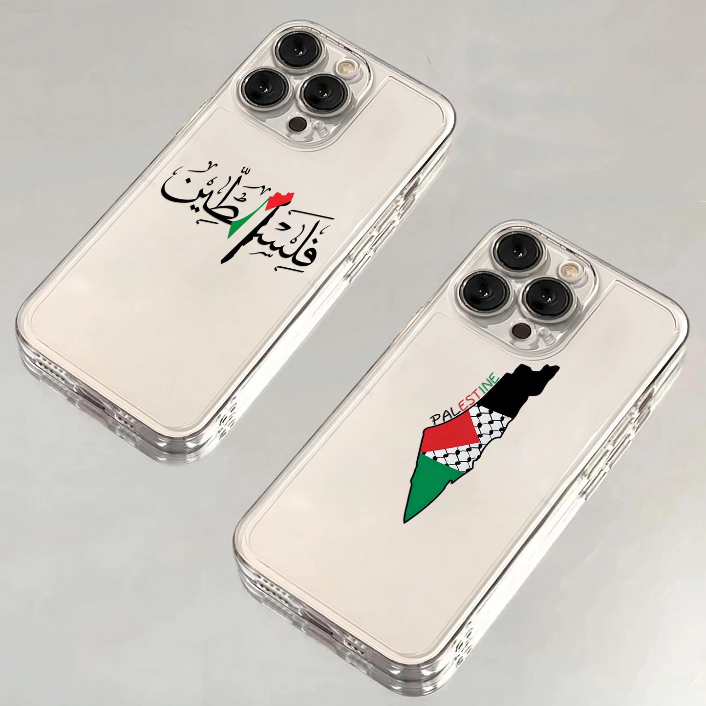 Coque transparante Palestine