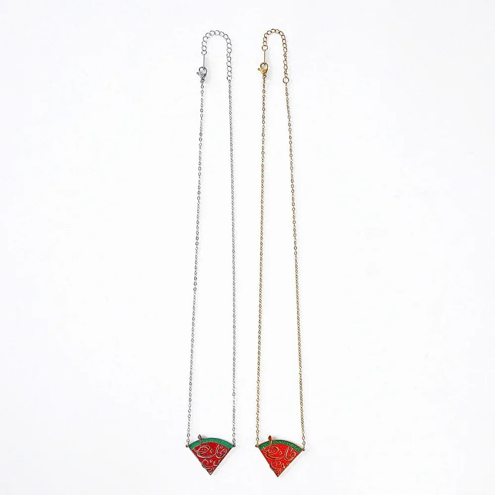 Bijoux Pastèque Palestine - Symbole et Originalité