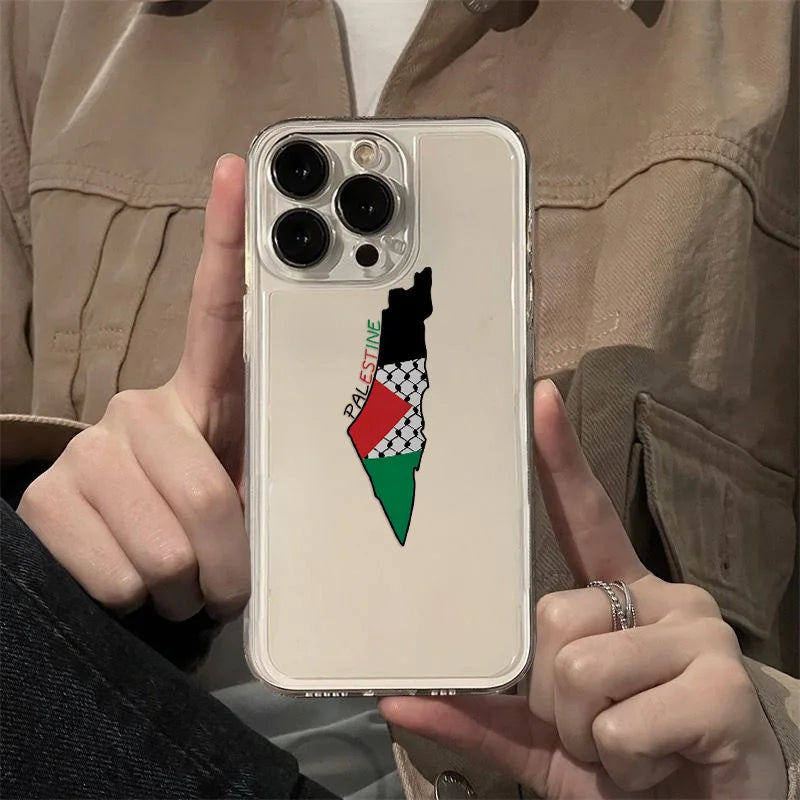 Coque transparante Palestine