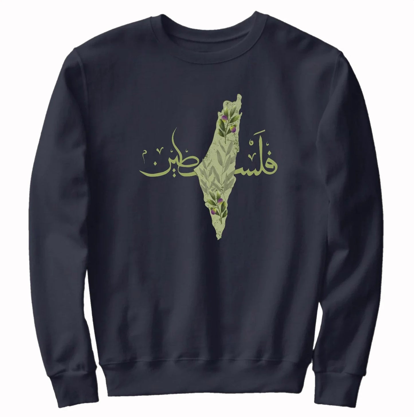 Pull noir & vert Palestine