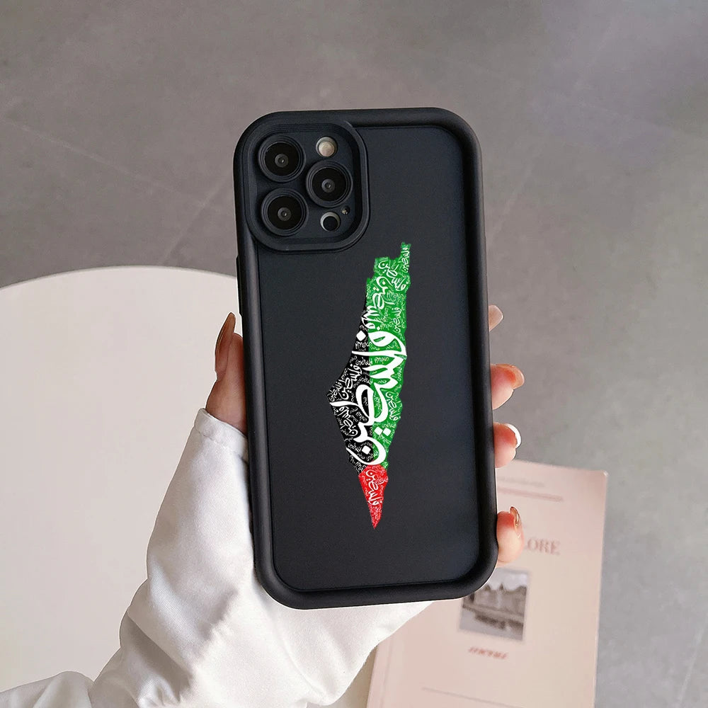 Coque Palestine noir & beige