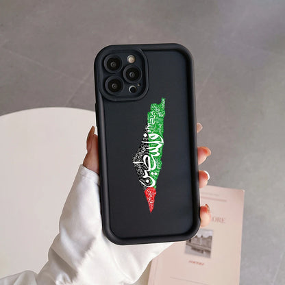Coque Palestine noir & beige