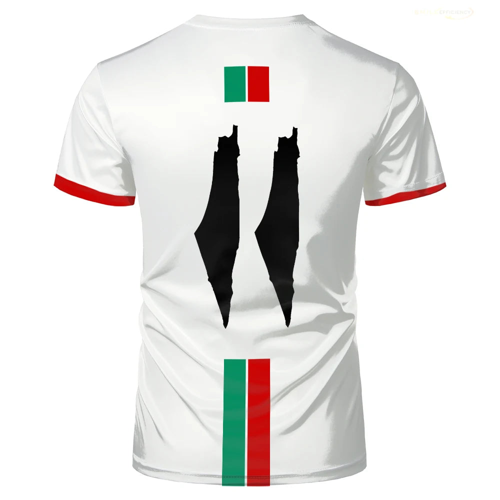 Maillot noir & blanc Palestine 2025