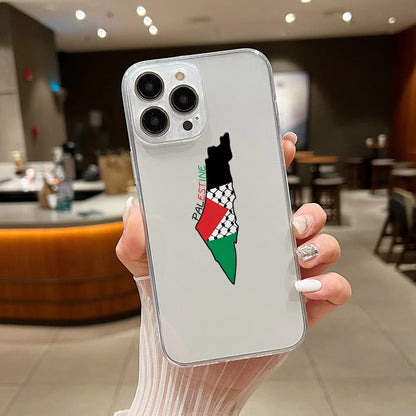Coque transparante Palestine