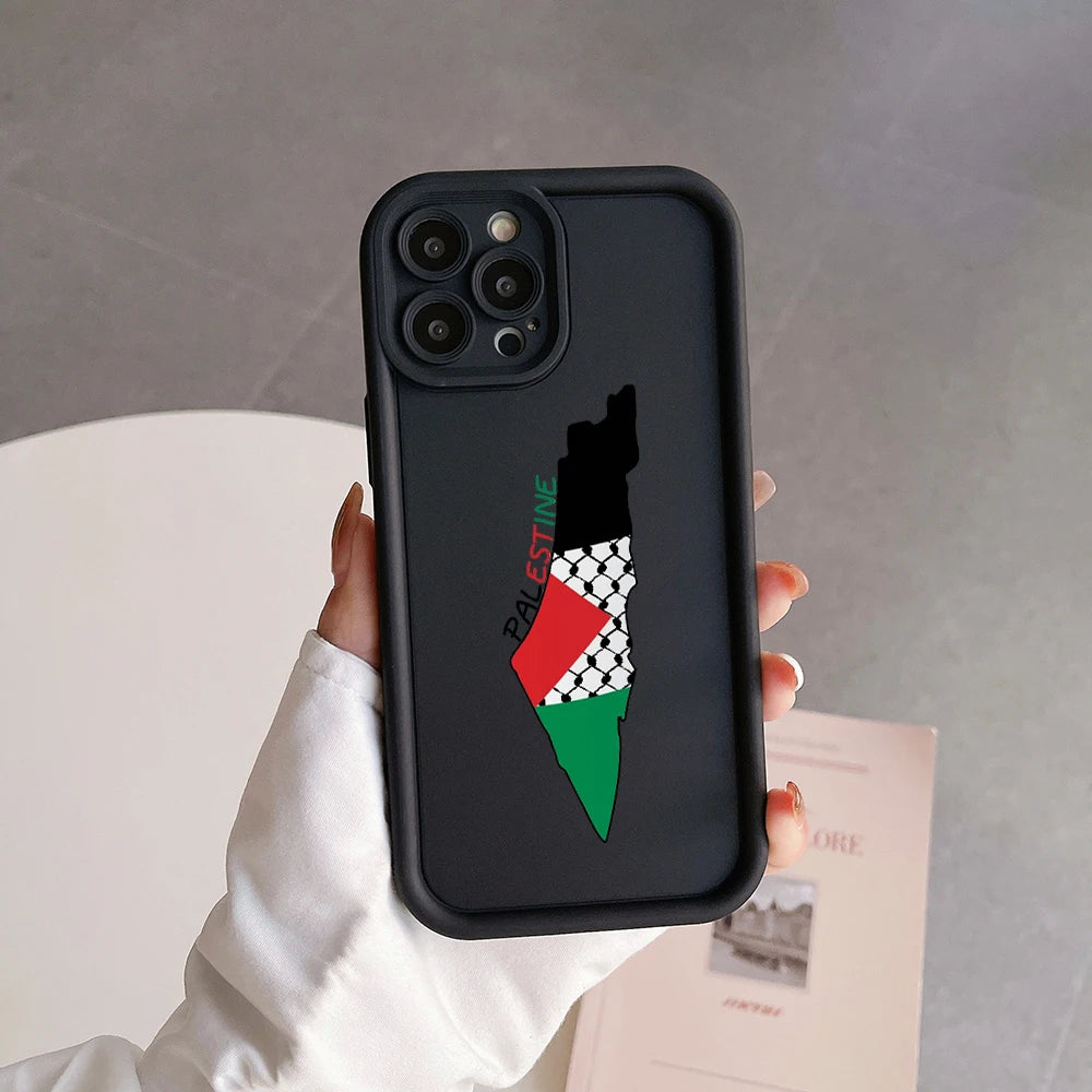 Coque Palestine noir & beige