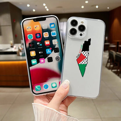 Coque transparante Palestine