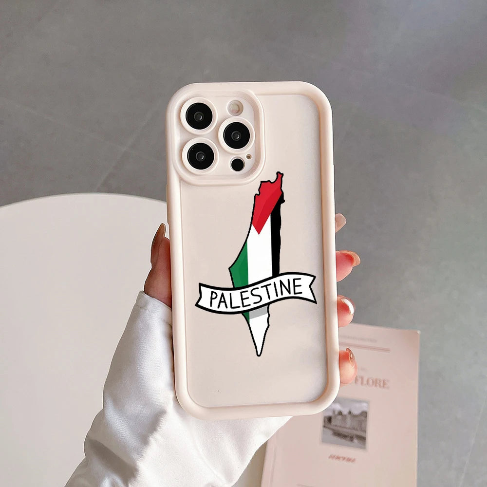 Coque Palestine noir & beige