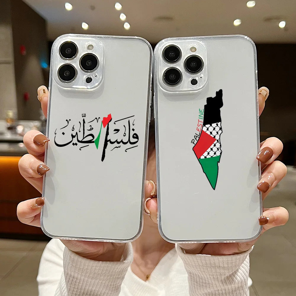 Coque transparante Palestine