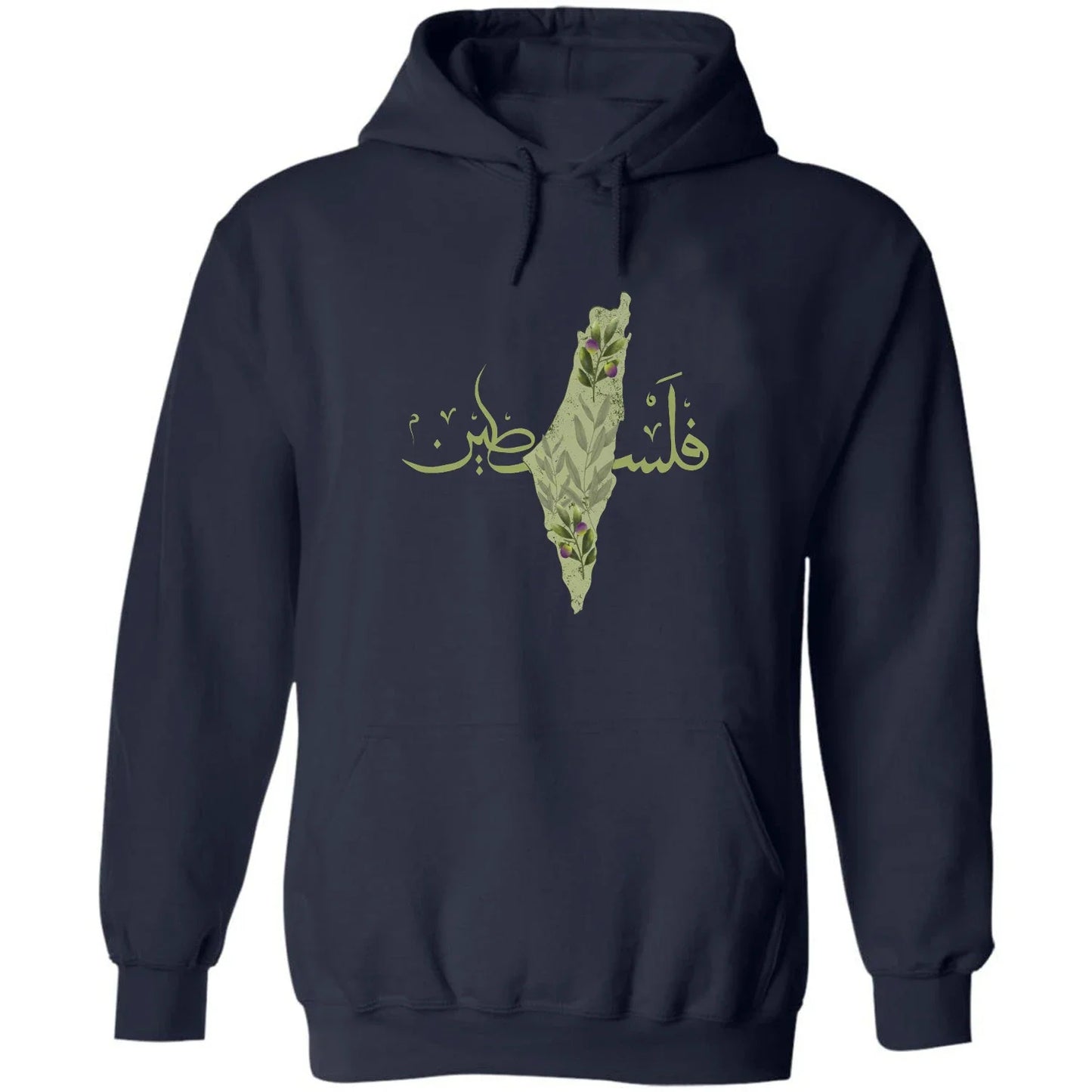 Pull noir & vert Palestine
