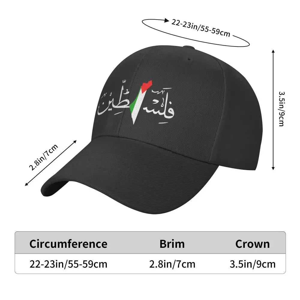 Casquette Palestine grise