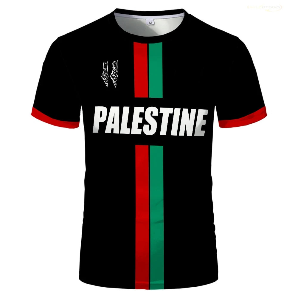 Maillot noir & blanc Palestine 2025