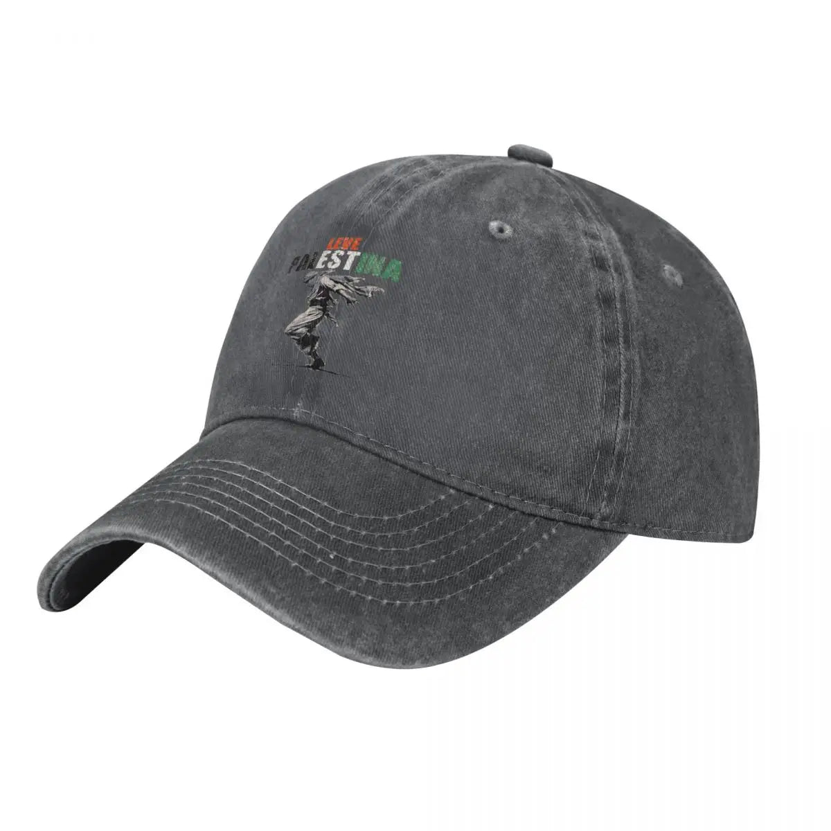 Casquette beige écusson Palestine