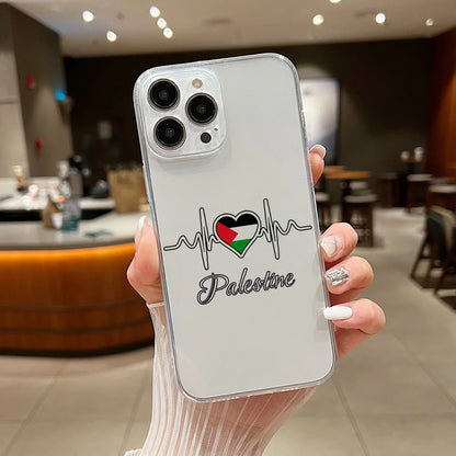 Coque transparante Palestine