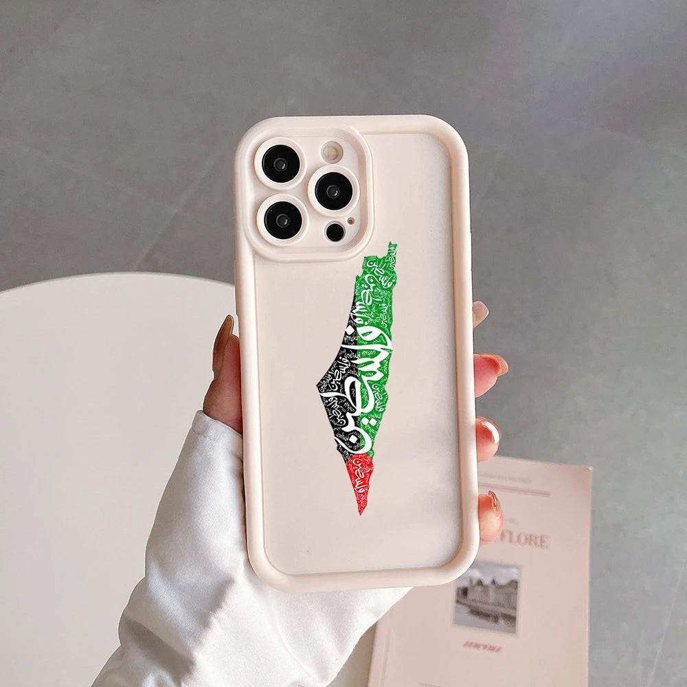 Coque Palestine noir & beige