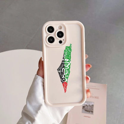 Coque Palestine noir & beige