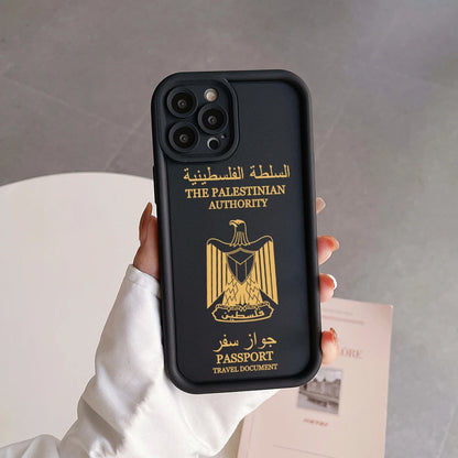 Coque Palestine noir & beige