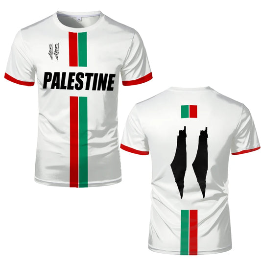 Maillot noir & blanc Palestine 2025